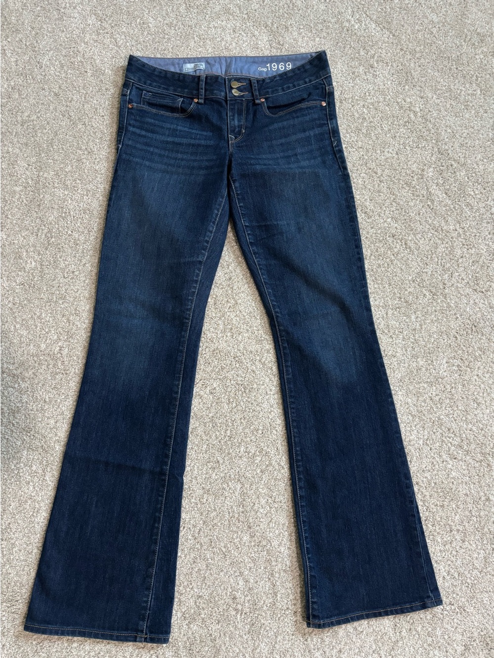 GAP 1969 Dark Blue Women's Perfect Boot Bootcut Jeans